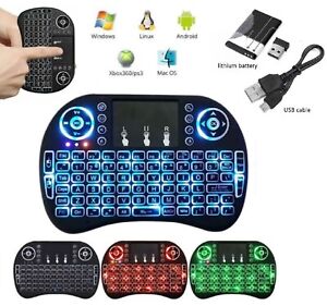 Mini Wireless Keyboard Mouse 2.4 GHz Touchpad For Android Smart TV BOX PC Tablet