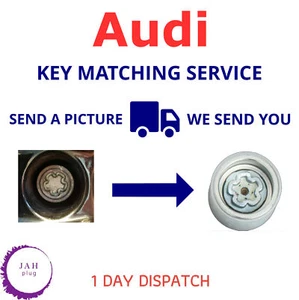 PASSENDER SERVICE SICHERHEIT MASTER LOCK RADMUTTER SCHLÜSSEL BOLZEN UK FÜR AUDI - Bild 1 von 10