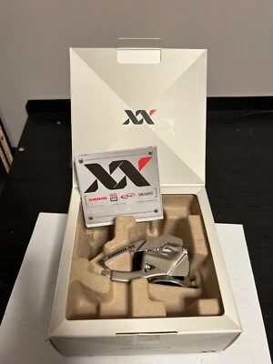 New Sram XX Front Derailleur 2x10s 45T Low Clamp 31.8/34.9 Bottom Pull NEW - Image 1 of 3
