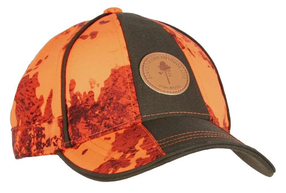 Pinewood Camouflage Cap – Limited Edition, Verstellbar, 100% Polyester In Strata/Wildlederbraun
