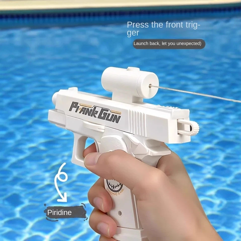 1PC Funny Double-Sided Reverse Water Gun Mini Prank Toy for Kids & Adults - Image 1 of 4