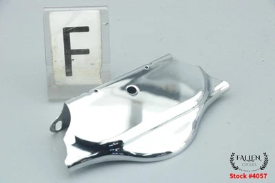 Harley Road King 2004 horquilla delantera inferior triple árbol cubierta de línea de freno cromo #4057 Foto 1 de 4