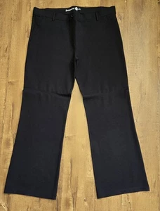 Betabrand Pants Petite Women 2XL Black Stretch Bootcut Classic Dress Pants - Picture 1 of 14