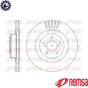 2x BRAKE DISC 6816.10 FOR SUBARU IMPREZA/Hatchback FORESTER OUTBACK LEGACY/IV - Picture 1 of 8