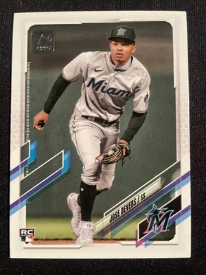 Jose DEVERS RC 2021 Topps Update Series #US94 Miami Marlins - Image 1 of 2