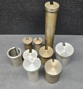 9pc B & C Bushing Lot Keyway Broach DuMont 1¼"30mm 1⅜" 1-13/16" 2-3/16 Machinist - Picture 1 of 9