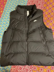 Nike Sportswear Storm-Fit Windrunner Vest Black White DD6817-010 Sz XL - Picture 1 of 7