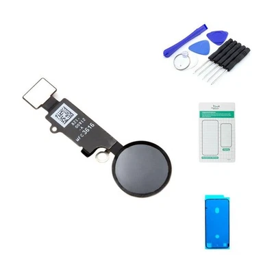iPhone 8 Home Button schwarz - Set Qualitätskontrolle & Versand aus Deutschland - Bild 1 von 4