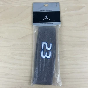 Fascia felpa Air Jordan vintage #23 logo ricamato nuova NOS 2003 - Foto 1 di 6