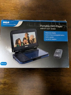 RCA DRC6338 Portable DVD Player (8") - Image 1 of 4