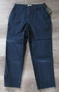 Falls Creek Navy Blue CHINO Stretch PANTS Size 8 NWT - Picture 1 of 3
