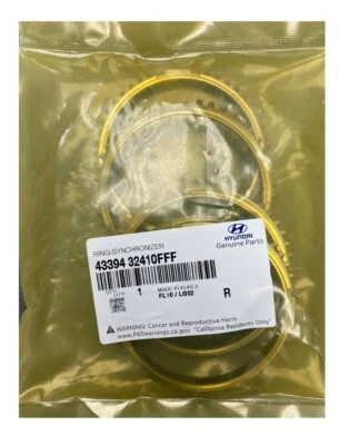 Hyundai Gearbox Synchro Rings Tucson IX35 4339432410 - Image 1 of 4