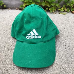 ADIDAS Baseball Dad Hat Men's One Size Green Adjustable Cap - Picture 1 of 6
