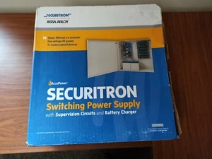 SECURITRON Assa Abloy AQD3 ACCUPOWER POWER SUPPLY 3/1.5A 12/24VDC  - Picture 1 of 5
