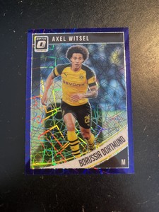 2018-19 Panini Donruss Optic #65 Axel Witsel Dortmund Purple Refractor /125