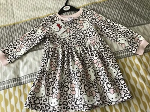 Vestido TU NIÑAS 18-24 meses HELLO KITTY Nuevo REGALO CUMPLEAÑOS Hija LINDO. - Imagen 1 de 8
