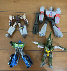 Transformers Cyberverse Warrior Class Megatron Fusion Action Figures Set Of 4!