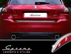Apto Peugeot 308 II 13-21 3M Cromo Moldura Tuning Trasero Protección Perimetral - Imagen 1 de 5