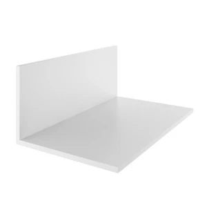  1,5 Meter Winkel PVC 20 x 12mm  - 100 x 100mm  Kunststoffleisten Winkelprofile  - Bild 1 von 1