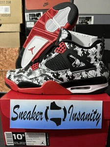 Size 10.5 - Jordan 4 Retro Tattoo 2018 Brand New -Deadstock- - Picture 1 of 3