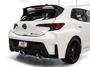 AWE TRACK Edition Cat-Back Exhaust For THE Toyota GR Corolla 2023+ w/Chrome Tips - Picture 1 of 10