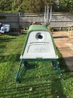 Chicken Coop Omlet Eglu Go Up. 2M run - green with water dispenser and wheels