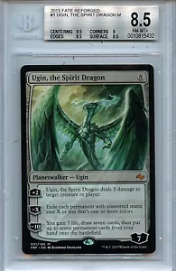 MTG Ugin Spirit Dragon BGS 8.5 NM-MT+ 2015 Fate Reforged Magic Card 5432 - Picture 1 of 2