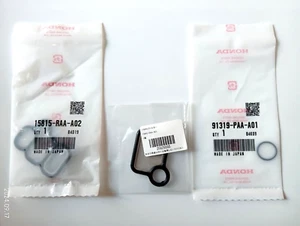 Genuine OEM HONDA Solenoid Spool Valve Gasket Kit for VTEC K-series Civic Accord - Picture 1 of 4