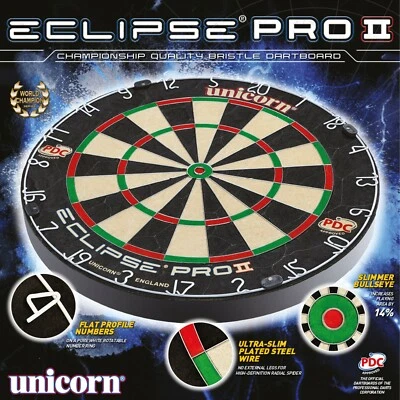 Unicorn Eclipse Pro 2 Dartboard (Steeldart) 79453 - Bild 1 von 2