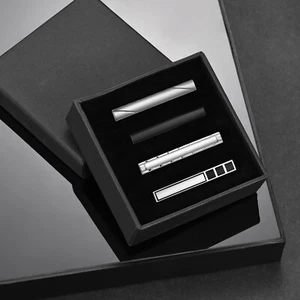 4pcs Casual Tie Clip for Men Simple Mens Tie Bar Set for Father Son Regular Ties - Picture 1 of 8