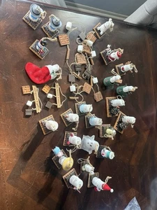 The Original S'mores Midwest Decorazioni Natalizie Enorme Lotto 26 Vacanze - Foto 1 di 11