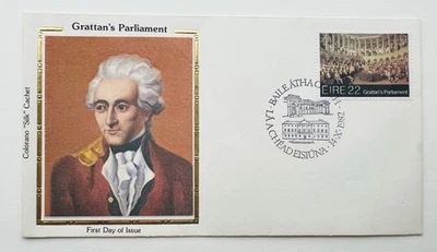 Ireland 1982 Grattan’s Parliament EIRE First Day Cover Irish Envelope FDC - Image 1 of 2