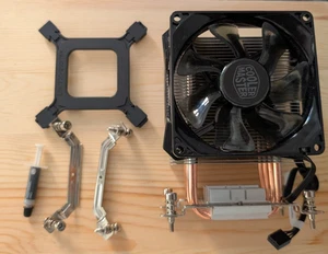 Cooler Master Hyper H412R CPU Cooler with 92mm PWM Fan intel AMD - Photo 1/2
