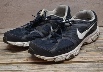 Nike Downshifter 6 Running Shoes Men’s Size 12 Navy Blue White 539257-400 - Image 1 of 4