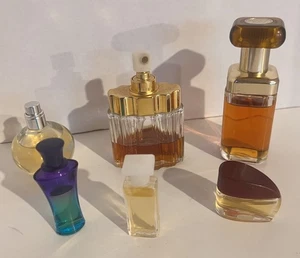 Vintage Mary Kay Perfume Bottles Cologne Lot Of 6 Intrigue Genji - Picture 1 of 6