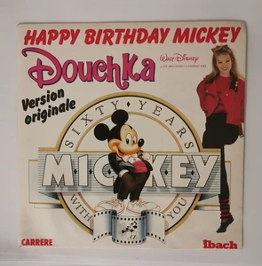 DOUCHKA 45 RPM 7'' HAPPY BIRTHDAY MICKEY (WALT DISNEY IBACH) - Imagen 1 de 2