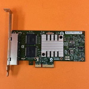 IBM 49Y4242 Intel I340-T4 Quad Port Ethernet Gigabit PCI Network Adapter Tested - Picture 1 of 3