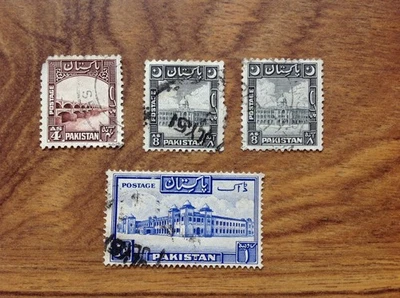 Pakistan 1949 Used Stamps . Free UK Postage - Image 1 of 3