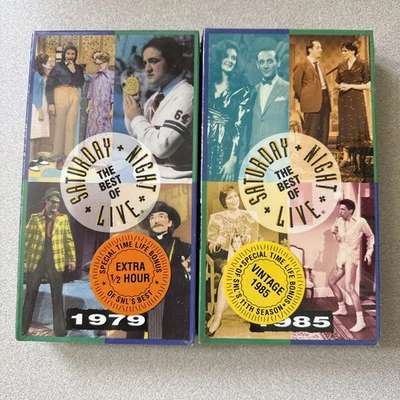 Saturday Night Live The Best Of ( VHS 1979 & 1985) SNL VNTG - New & Sealed HTF - Image 1 of 4