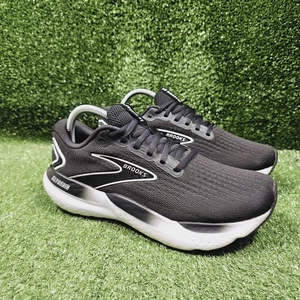 Brooks Glycerin 21 GTS Black White Athletic Running Sneakers Womens Size 9.5 - Picture 1 of 10