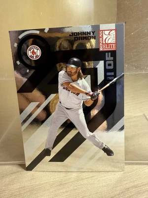 2005 Donruss Elite Johnny Damon #28 Boston Red Sox - Image 1 of 2
