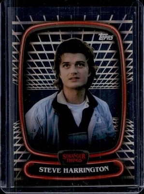 2025 Topps High Tek Stranger Things Steve Harrington #9 - Image 1 of 2