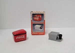 Coca-Cola Coca-Cola Cerámica Enfriador de Hielo Hogar Coleccionable Sal Pimienta Coctelera Set - Imagen 1 de 7