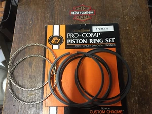 HARLEY -DAVIDSON 1340 shovelhead 80 CU INCH PISTON RINGS PAIR PLUS 40 OVER - Picture 1 of 8