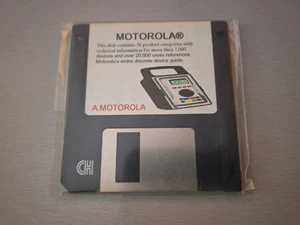 Motorola Device Guide vintage 1990s, 58 categories, 7k devices info, 3.5" floppy - Zdjęcie 1 z 3