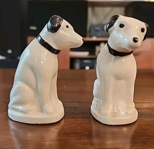 Vintage RCA Victor Nipper Hund Salz und Pfefferstreuer Radio Corp 31/2 Zoll groß - Bild 1 von 17