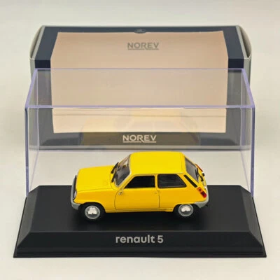 Norev 1/43 RENAULT 5 TL Diecast Model Cars Limited Collection Yellow - Image 1 of 4