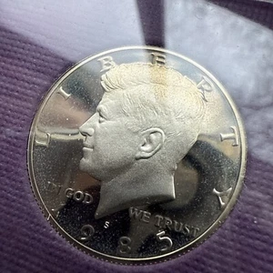 1985 S  Washington Quarter Mint Proof from Original U.S. Proof Set 25 Cent Coin - Picture 1 of 10