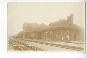 Centralia, Washington Depot RPPC - Picture 1 of 2