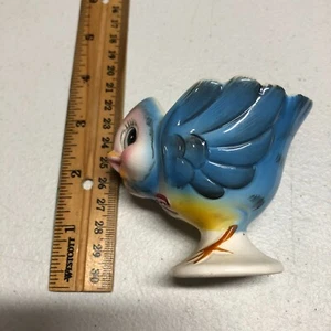 Vintage Lefton Blue Bird Egg Cup #286 Minor mark - Picture 1 of 11